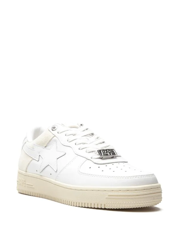 ( Sélection Access ) A BATHING APE® WHITE Baskets Bape Sta Homme 2 ( Sélection Access ) A BATHING APE® WHITE Baskets Bape Sta Homme – Image 2
