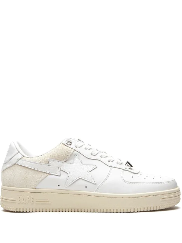( Sélection Access ) A BATHING APE® WHITE Baskets Bape Sta Homme 1 ( Sélection Access ) A BATHING APE® WHITE Baskets Bape Sta Homme