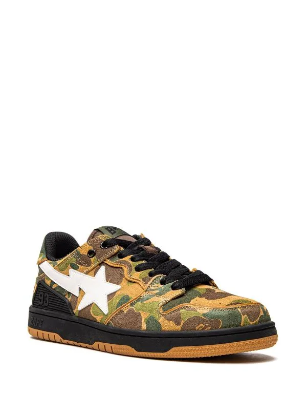 ( Nouvelle Collection ) A BATHING APE® MULTI/BROWN Baskets Bape Sk8 Sta Homme 2 ( Nouvelle Collection ) A BATHING APE® MULTI/BROWN Baskets Bape Sk8 Sta Homme – Image 2
