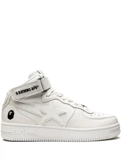 A BATHING APE® WHITE BAPE STA Mid M2 Low-top Sneakers Homme