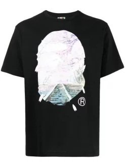 A BATHING APE® T-shirt à Imprimé Graphique Homme