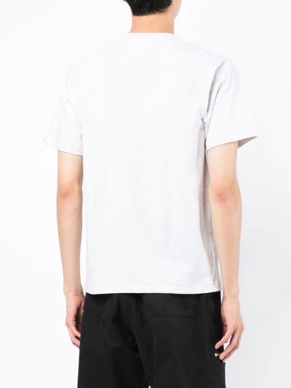 ( Nouvelle Collection ) A BATHING APE® Logo-patch Cotton T-Shirt Homme 4 ( Nouvelle Collection ) A BATHING APE® Logo-patch Cotton T-Shirt Homme – Image 4